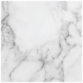 Samolepka na podlahu Ambiance Slab Stickers White Marble, 30 × 30 cm