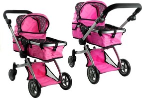 Kočík pre bábiky Alice 2 v 1 Bouncer, kočík 2 v 1