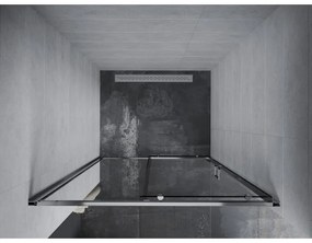 Mexen Apia, posuvné dvere do otvoru 95 x 190 cm, 6mm číre sklo, chrómový profil, 845-095-000-01-00