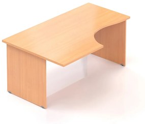 Ergonomický stôl Visio 160 x 100 cm, ľavý, buk