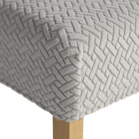 Poťah na stoličku D91 08 strieborný