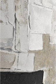 Tlačený/s ručne maľovanými prvkami obraz na plátne 80x80 cm Crown – Bizzotto