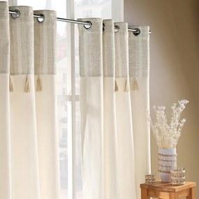 Záves v prírodnej farbe 140x240 cm Island – douceur d'intérieur