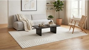 Krémovobiely koberec 160x230 cm Whirl – ESTE