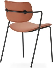 Jedálenská stolička v tehlovej farbe v súprave 2 ks Maika – Marckeric