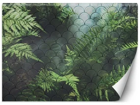 Gario Fototapeta Listy papradia Materiál: Vliesová, Rozmery: 350 x 245 cm