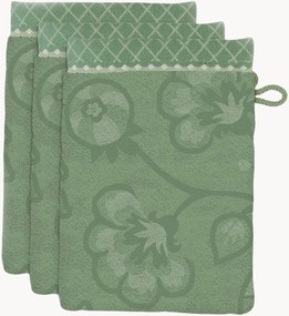 Uteráky na umývanie z bavlneného froté Jasmin Jacquard, 3 ks
