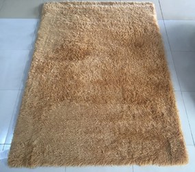TA Koberec BEIGE BEIGE SILK Béžový Obdĺžnikový Rozmer: 120x170 cm