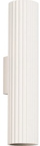 Sollux SL.1596 - Nástenné svietidlo KARBON 2xGU10/10W/230V krémová SLX1273