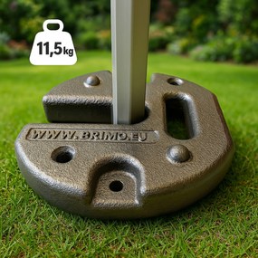 BRIMO Oceľové závažie na párty stan - Set 8ks - 33