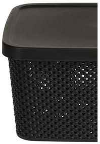 Úložný kôš Black1, 27,5x15x22 cm