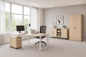 Tapibel, Metrážny koberec Cobalt SDN 64041 - AB svetlo šedý, záťažový, na mieru, šíře 4m, šedá, ab (mriežka), chodba / predsieň