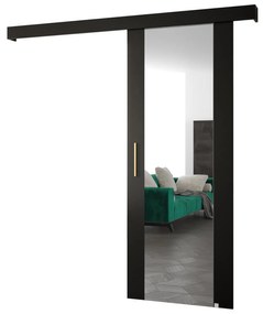 Posuvné dvere 80 cm Slavdro 2 (čierna matná). Akcia -6%. Vlastná spoľahlivá doprava až k Vám domov. 1108812