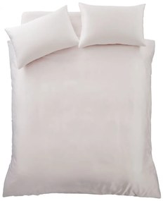 Ružové obliečky na jednolôžko 135x200 cm Silky Soft - Catherine Lansfield