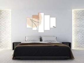 Obraz - Biela abstrakcia (150x105 cm)