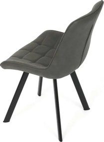 Jedálenská stolička sivá HC-V3066 GREY3