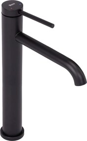 Rea Clif, vysoká umývadlová batéria h-295, čierna matná, REA-B5325