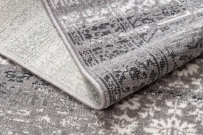 Koberec ANGEL 7888 / 52023 rozeta vintage sivý / béžový