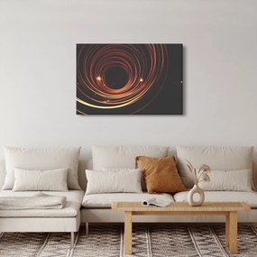 Obraz abstraktných liniek (90x60 cm)