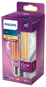 LED žiarovka E27 A67 17W = 150W 2452lm 2700K Warm Filament PHILIPS