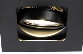 Moderné inteligentné zapustené bodové svietidlo čierne vrátane WiFi GU10 - Artemis