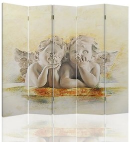Gario Paraván Dvaja anjeli Rozmery: 180 x 170 cm, Prevedenie: Klasický paraván