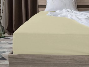 Jersey plachta s lycrou krémová 90 x 200 cm