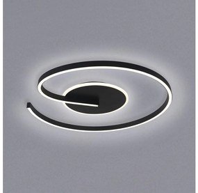Brilagi -LED Stmievateľné stropné svietidlo SPIRAL LED/56W/230V 3000/4000/6000K+DO BR7262/BBK-56W