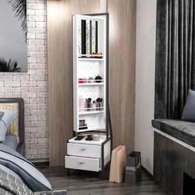 Kozmetický stolík Elegante White