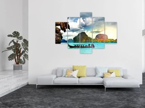 Obraz - Zátoka Phang Nga (150x105 cm)