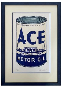 Ptáček Petr - Motor oil ace | 34.8x48.6