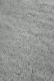 Koberec MOYO PREMIUM sivý / strieborný kruh