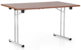 Skladací stôl 140 x 80 cm, orech