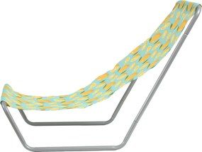 Sada 2 ks skladacích plážových ležadiel SAND LEMON, farebné