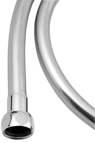 Sapho Sapho, SOFTFLEX hladká plastová sprchová hadica,120cm, strieborná/chróm, 1208-10