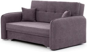 Rozkladacia 2-miestna pohovka LAINE, svetlofialová