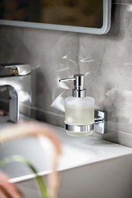 Sapho Sapho, X-SQUARE dávkovač mydla MINI 200 ml, chróm, XQ101