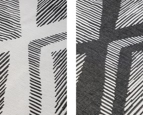 ELLE Decoration koberce Kusový koberec Gemini 106014 Black z kolekcie Elle – na von aj na doma - 120x170 cm
