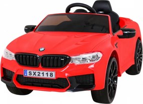 Detské elektrické autíčko BMW M5 DRIFT červené