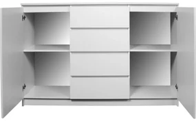 Komoda K140 2D4SZ biela