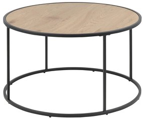 Konferenčný stolík SARON dub/čierna