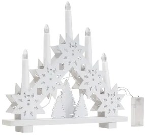 Vianočná dekorácia LED svietnik 371720