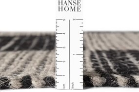 Koberec Hanse Home Handloom 1.0 REX prírodný / biely / čierny
