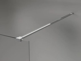 Mexen, Mexen Kioto-X sprchová stena 60 x 200 cm, grafit 10 mm, chróm - 800-060-101-01-40-X