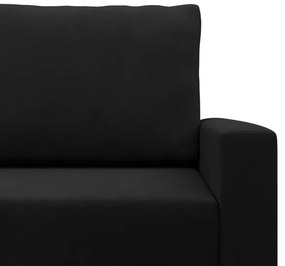 Rohová rozkladacia sedačka BLANK Comfort ľavá, čierna