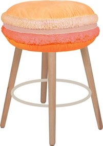 XXXLutz TABURETKA, drevo, kov, plast, textil, papier, 29/42 cm Ambia Home - Kreslá - 005711028501