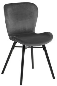 Sivá jedálenská stolička Actona Batilda