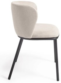 Béžová jedálenská stolička Ciselia – Kave Home