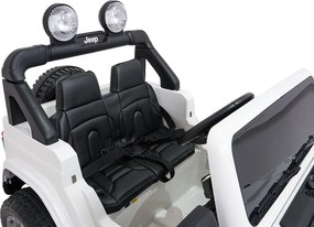 Ramiz Jeep Wrangler Rubicon LIFT elektrické autíčko pre deti biele