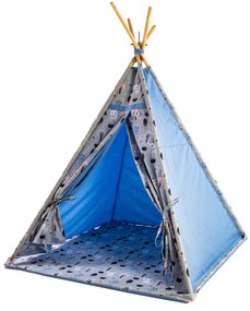 Golden kids Stan Teepee s príslušenstvom - modrý - jeleň